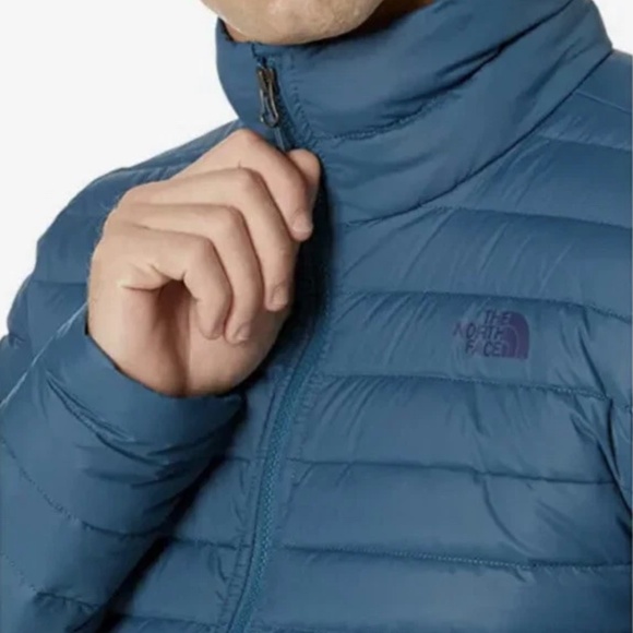 TNF The North Face Men’s Stretch Down 700 Jacket Monterey Blue XL - Picture 9 of 9